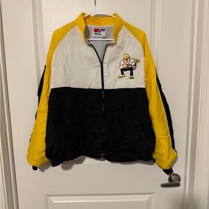 vintage steelers windbreaker